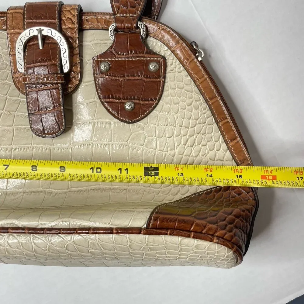 Vintage Western Purse Cream‎ and Brown